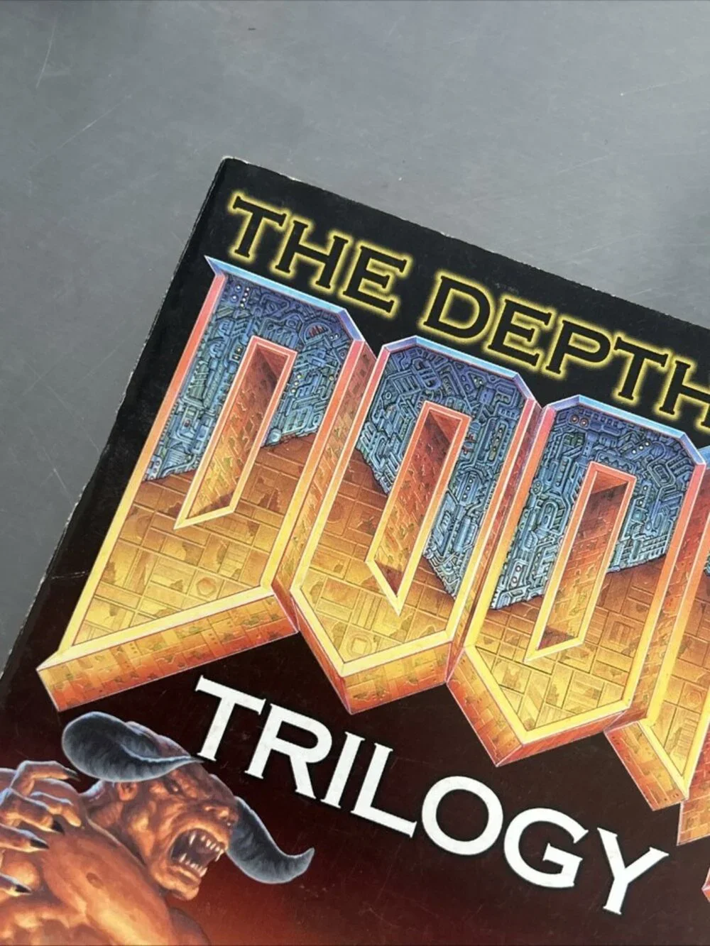Doom II 2 Official Game Strategy + The Depths of Doom Trilogy Instruction Manual
